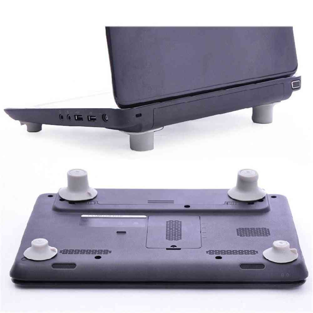 Pvc Laptop Heat Reduction Pads, Cooling Feet Stand Holder