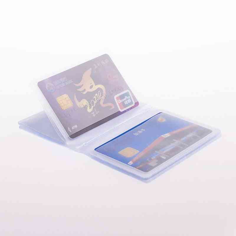 Cute Semi Transparent Card Holder Inside Bags