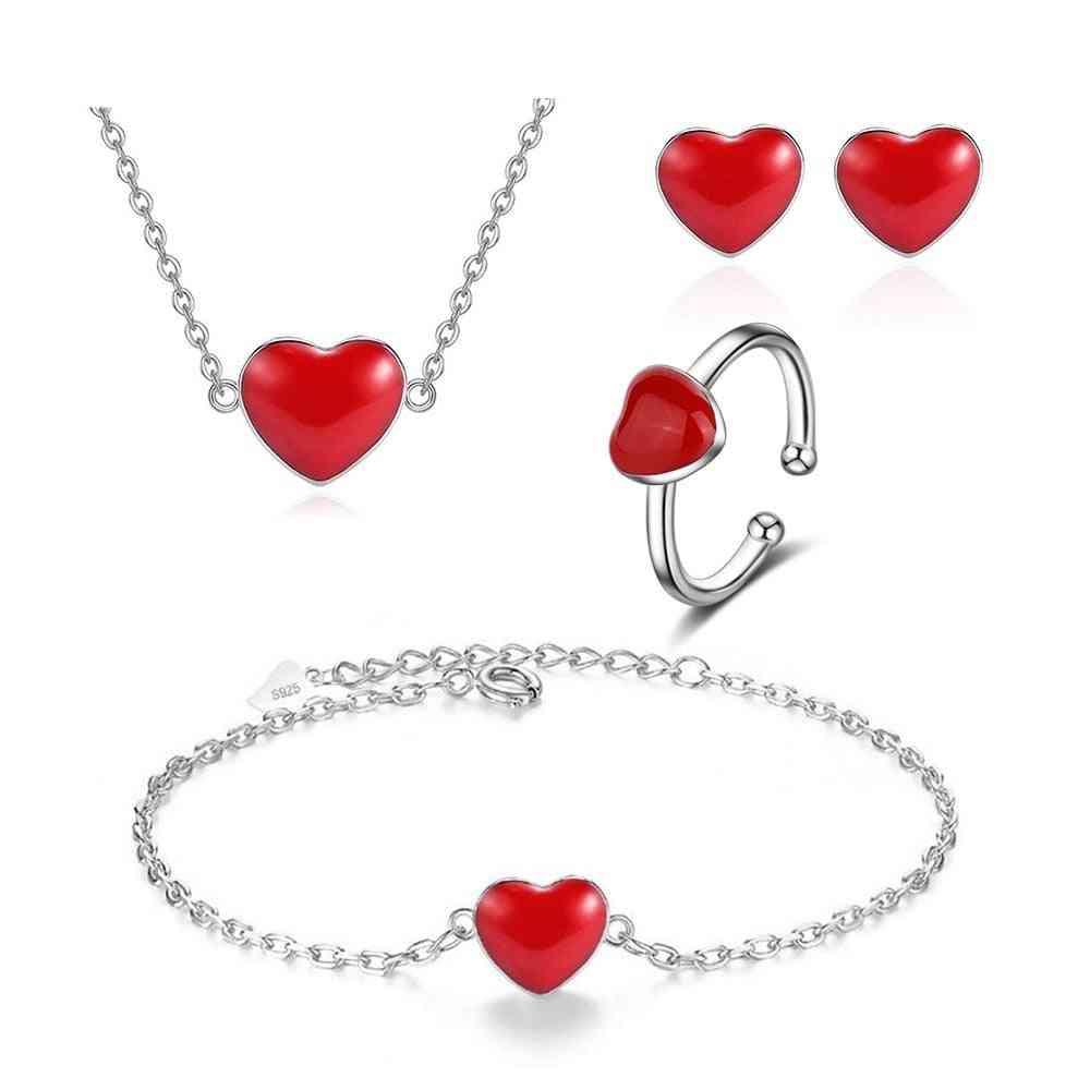 Sterling Silver Classic Jewelry Sets