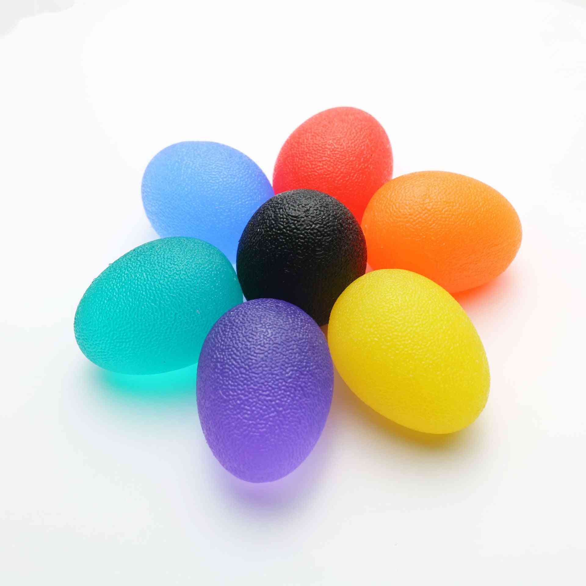 Silicone- Hand Grip, Gym Fitness Finger, Egg Ball, Women