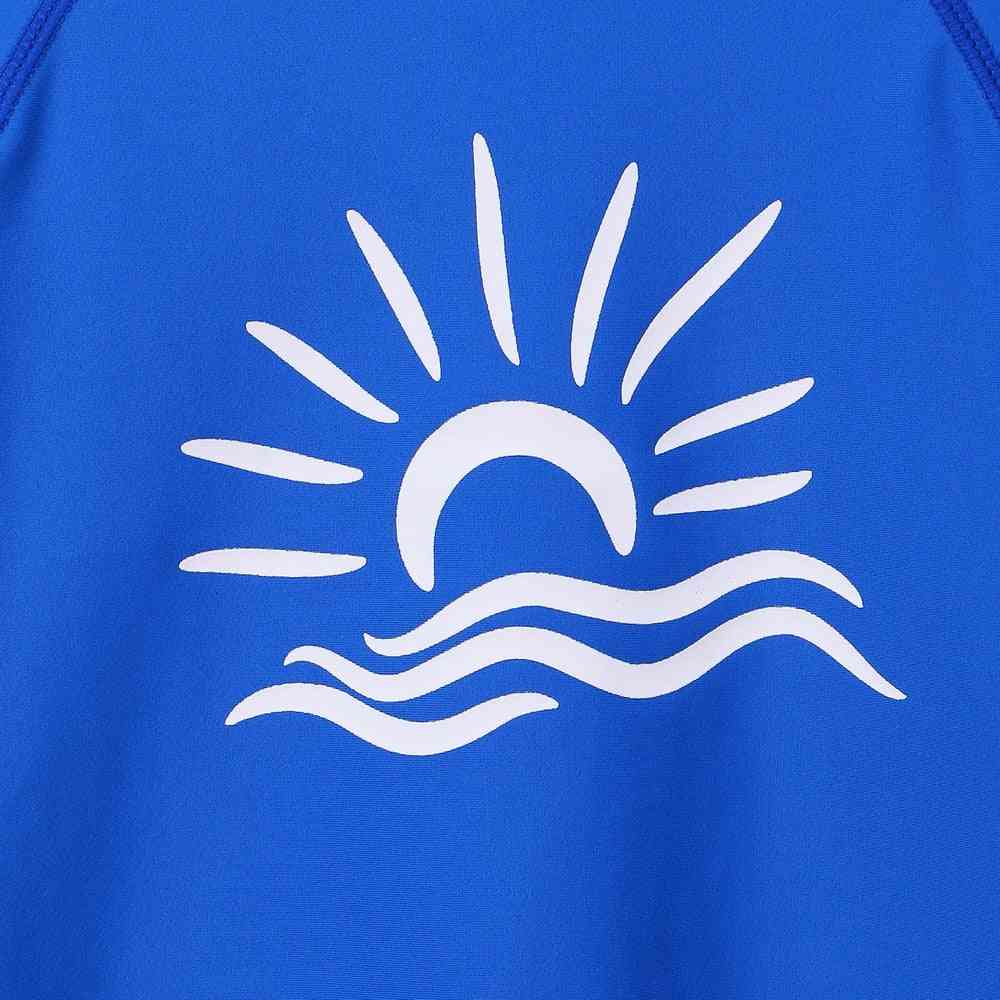 Long Sleeve Rashguard Swimwear Sun Shirts