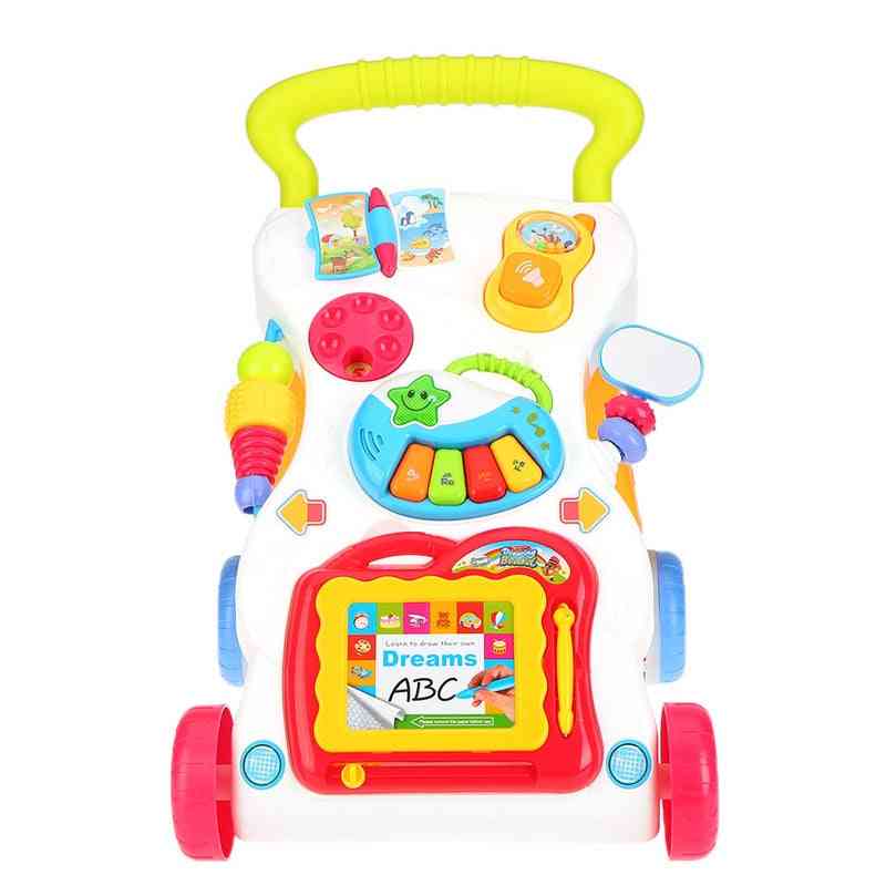 Sit-to-stand Multifunction Early Educational Walker