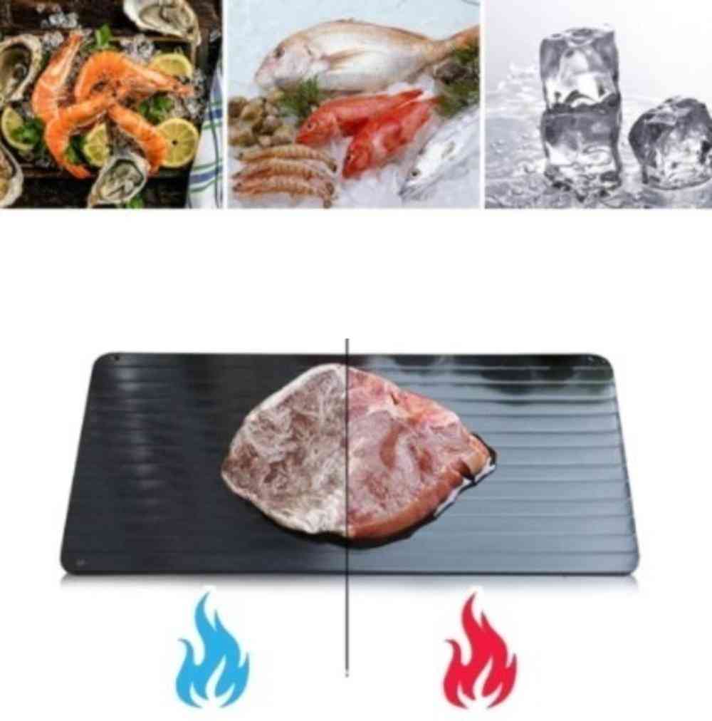Fast Defrosting Thaw Food Tray For Meat And Seafood