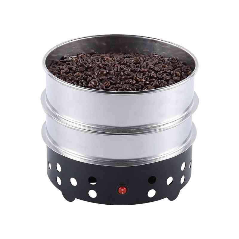 Household Small Coffee Bean Roaster High Suction - Stainless Steel Cooler