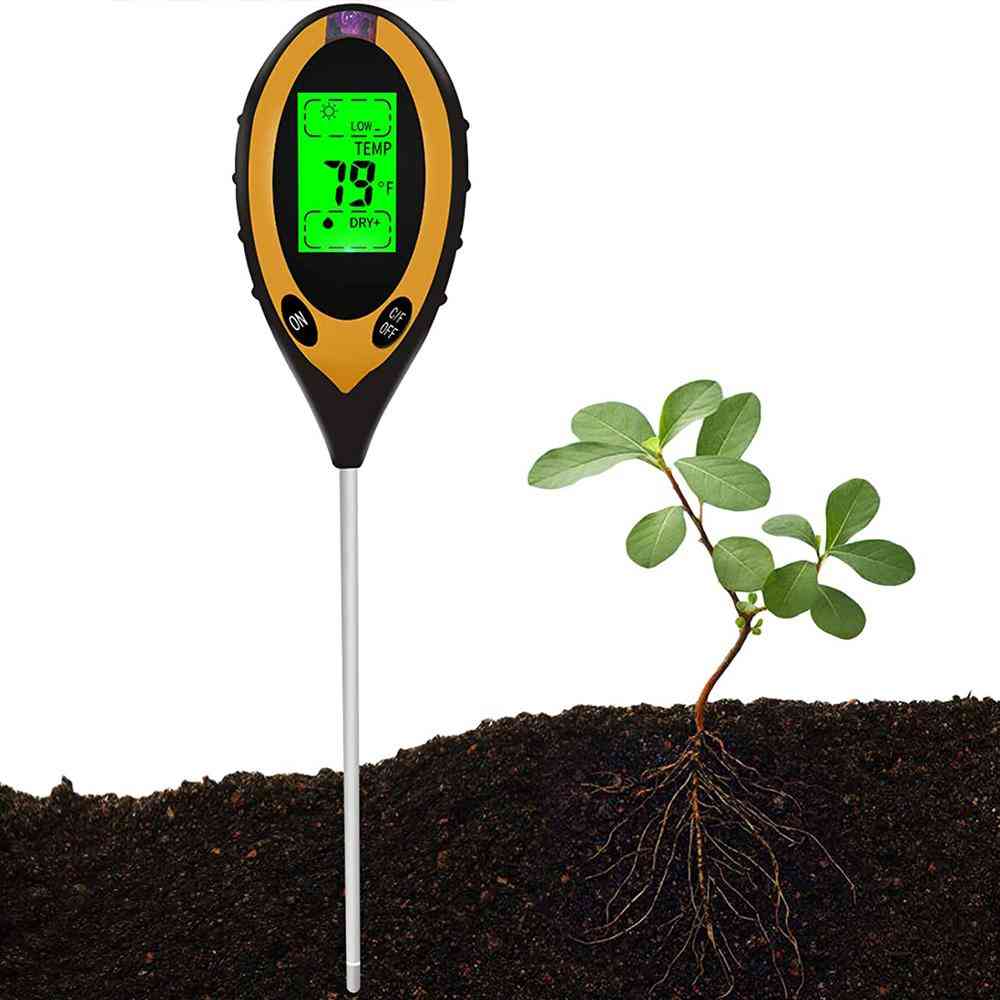 4-in-1 Soil Moisture Meter Tester