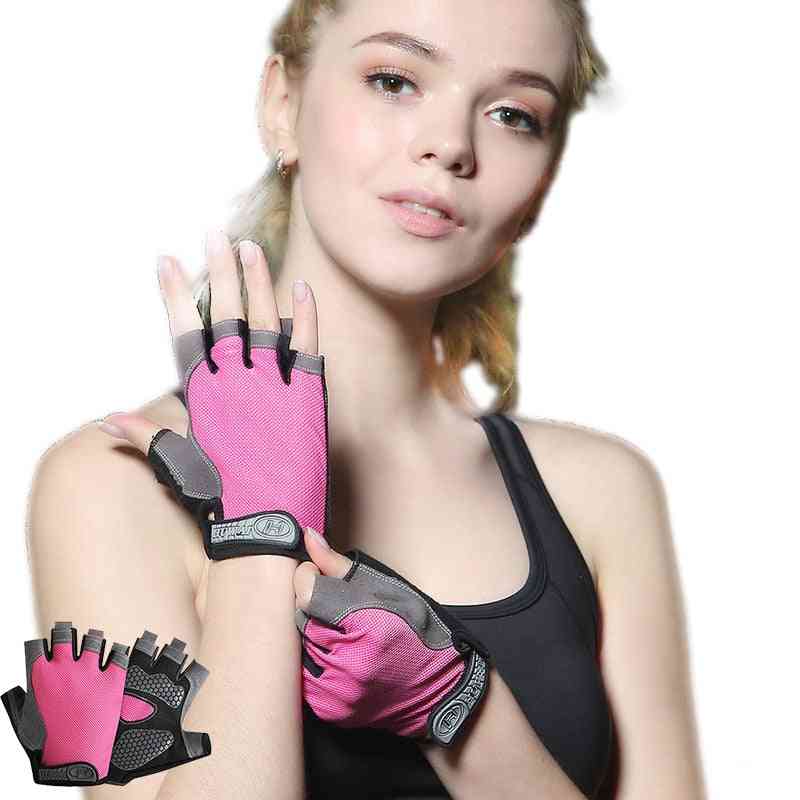 Professional Gym Fitness Breathable Anti-slip Half Finger Gloves