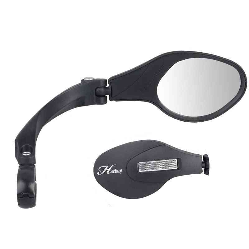 Unbreakable Stainless Steel Lens Bicycle Rear View Mirror