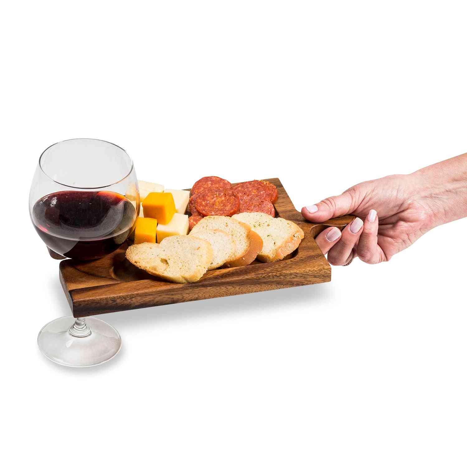 Wine Glass Holder Interlocking Board