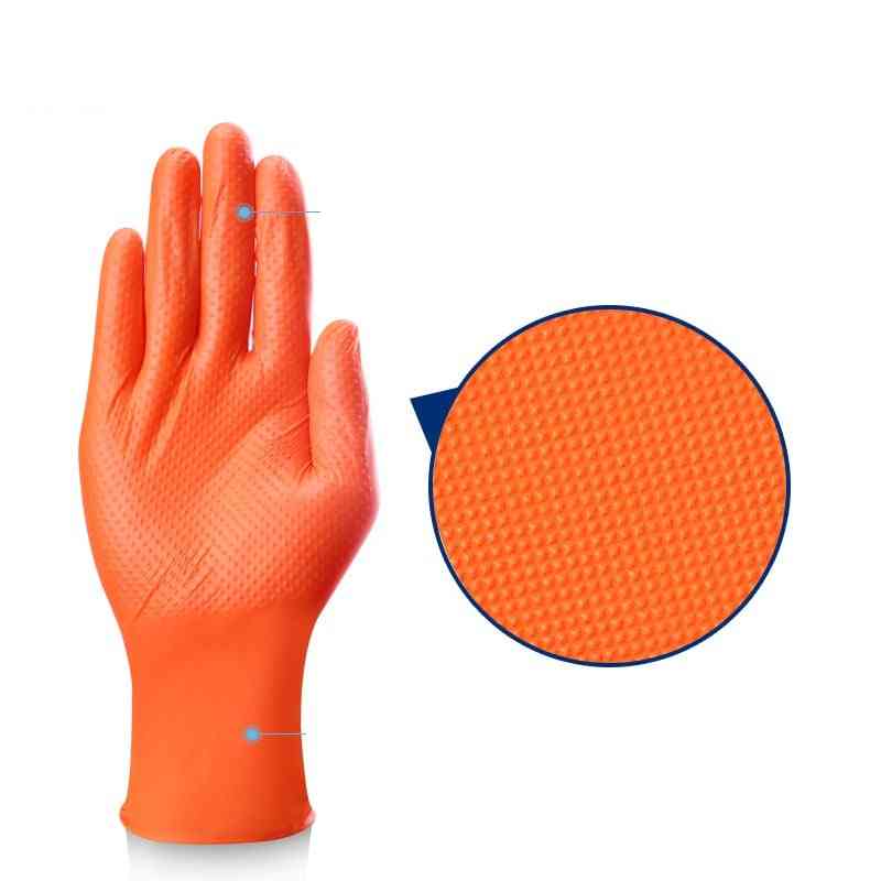 Waterproof- Disposable Work, Synthetic Nitrile Gloves