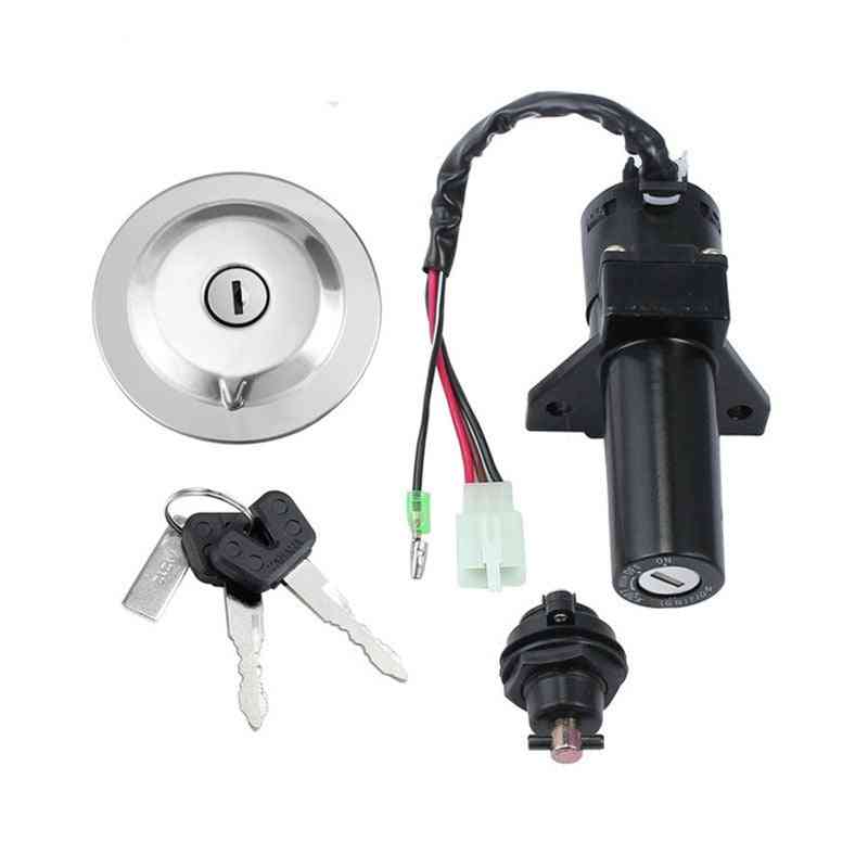 Motorcycle Fuel Gas Key Lock Kit Ignition