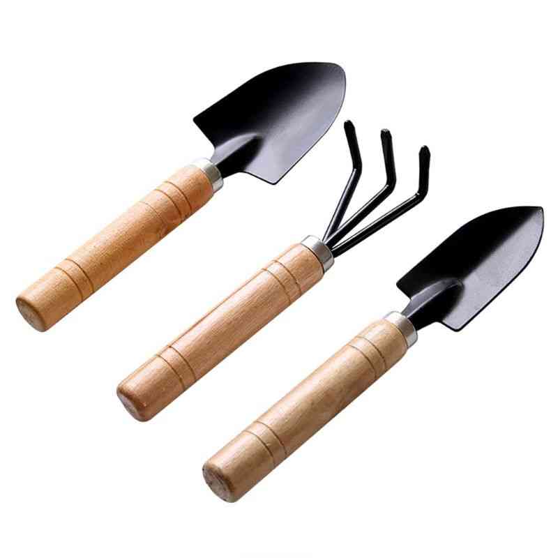 3pcs Mini Garden Shovel Rake Spade