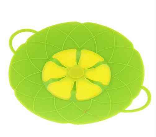 Internaul Silicone Lid Spill Stopper Cover For Pot Pan Kitchen Accessories Cooking Tools Flower Cookware Home Kitchen
