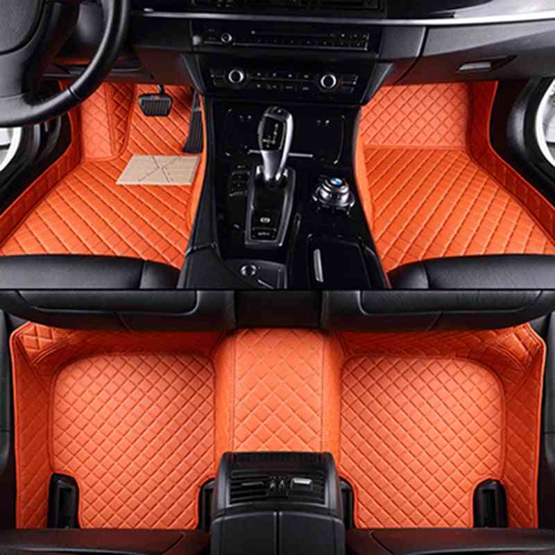 Seat Leather Car Floor Mats