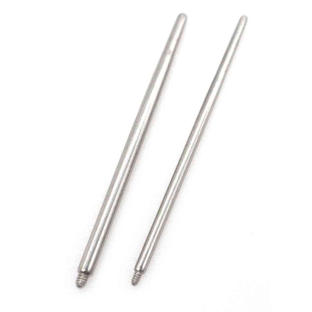 Surgical Steel Threaded Ear Taper Labret Pin
