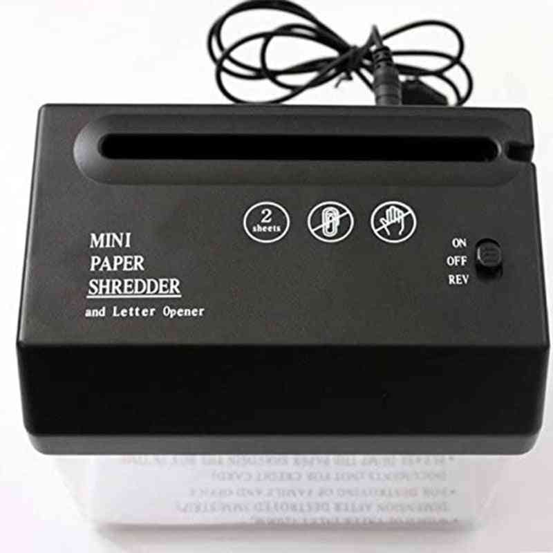 Portable  Mini  A6 Electric Paper Shredder