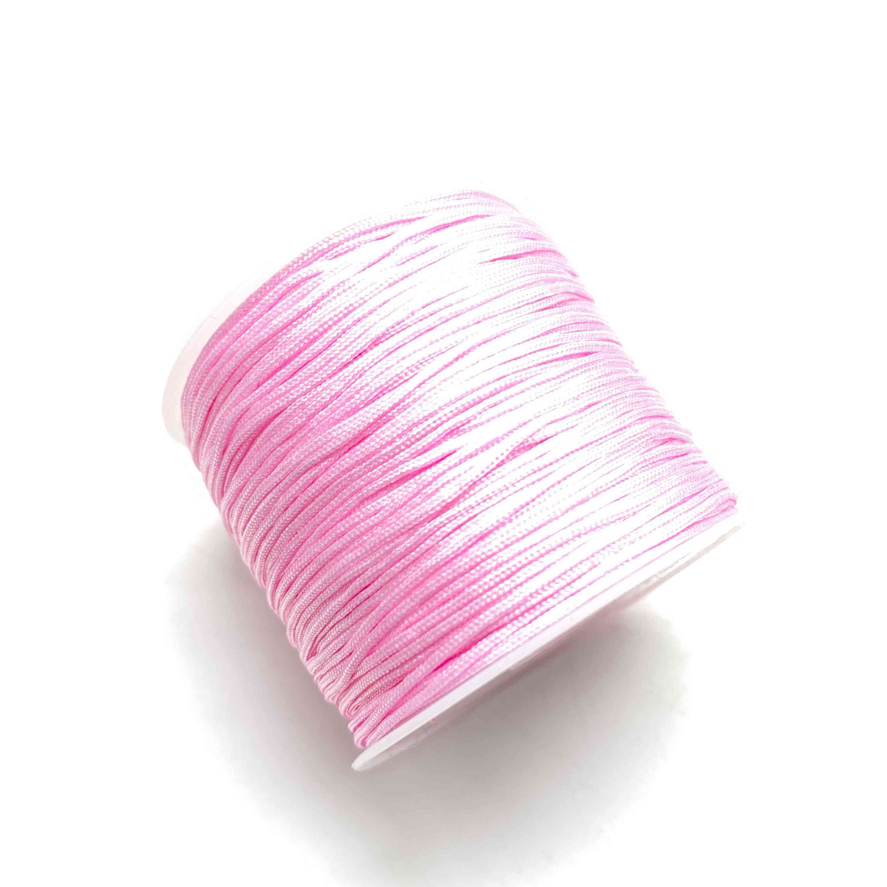 Nylon Cord Thread  Knot Macrame Cord Bracelet Braided String