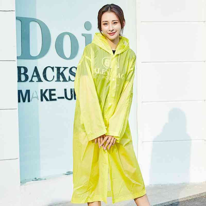 Fashion Thickening Rain Cover Coat Motorcycle Suit Women