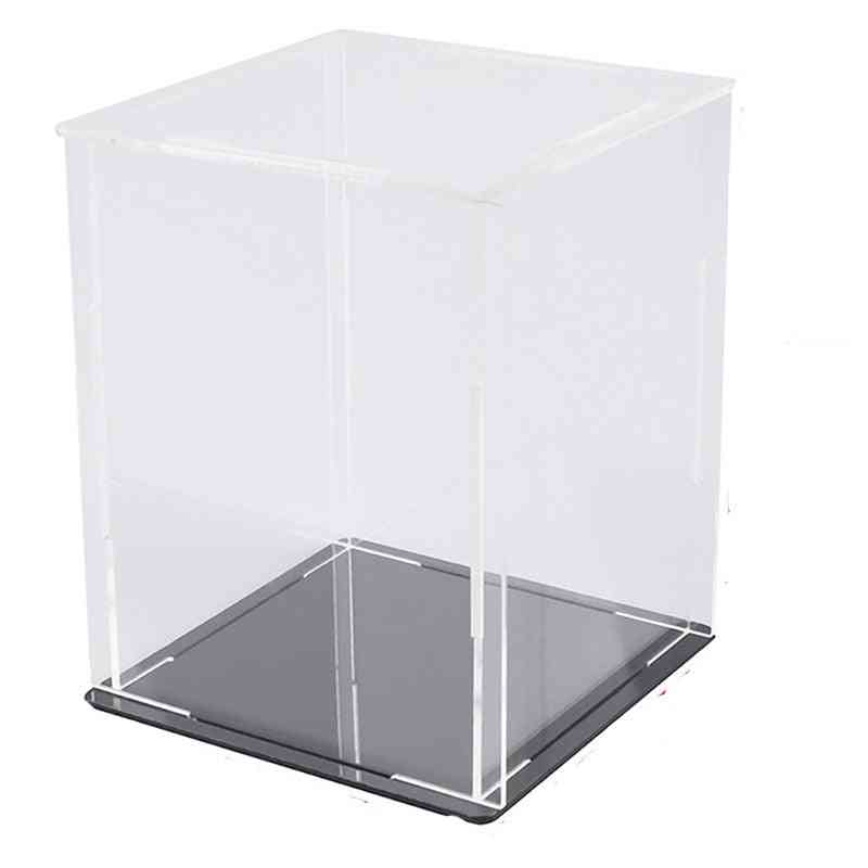 Self-assembly Dustproof  Toy Protection Cube Box
