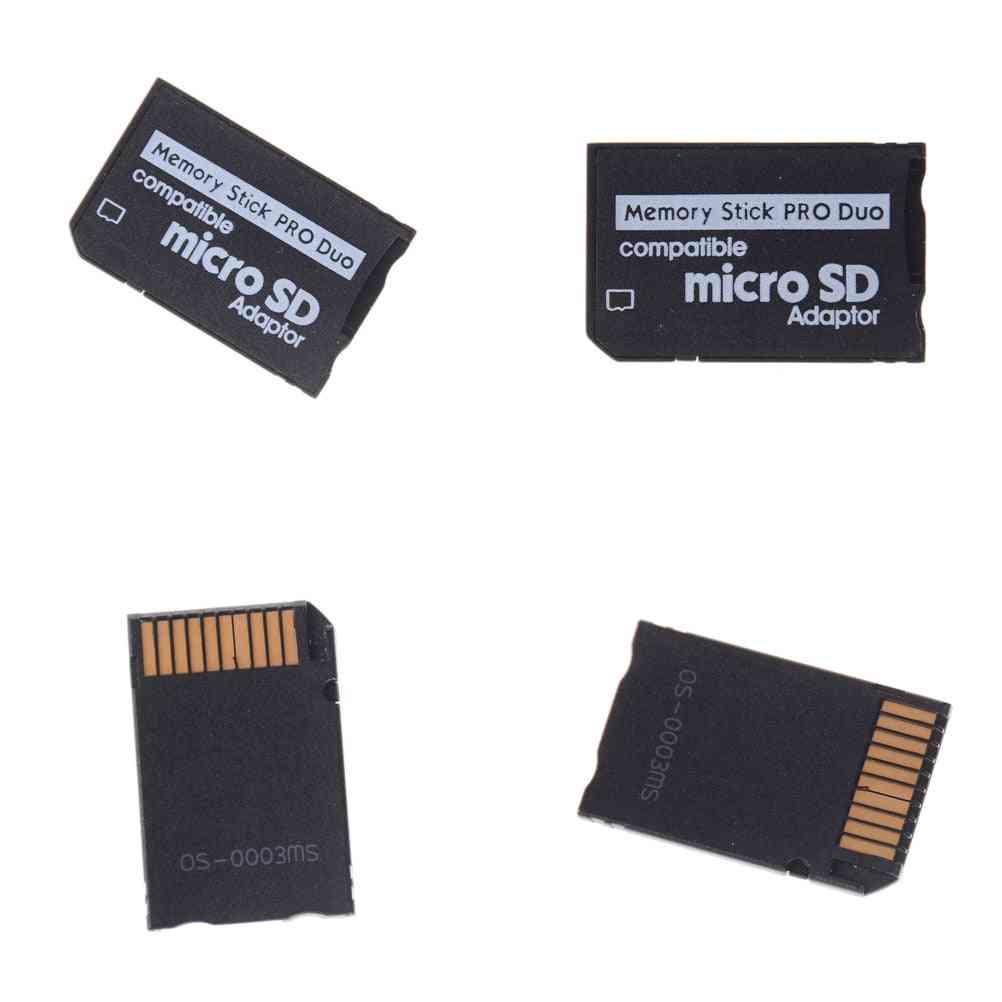 Support Memory Card Adapter Micro Sd To Memory Stick Adapter For Psp Micro Sd 1mb-128gb Memory Stick Pro Duo