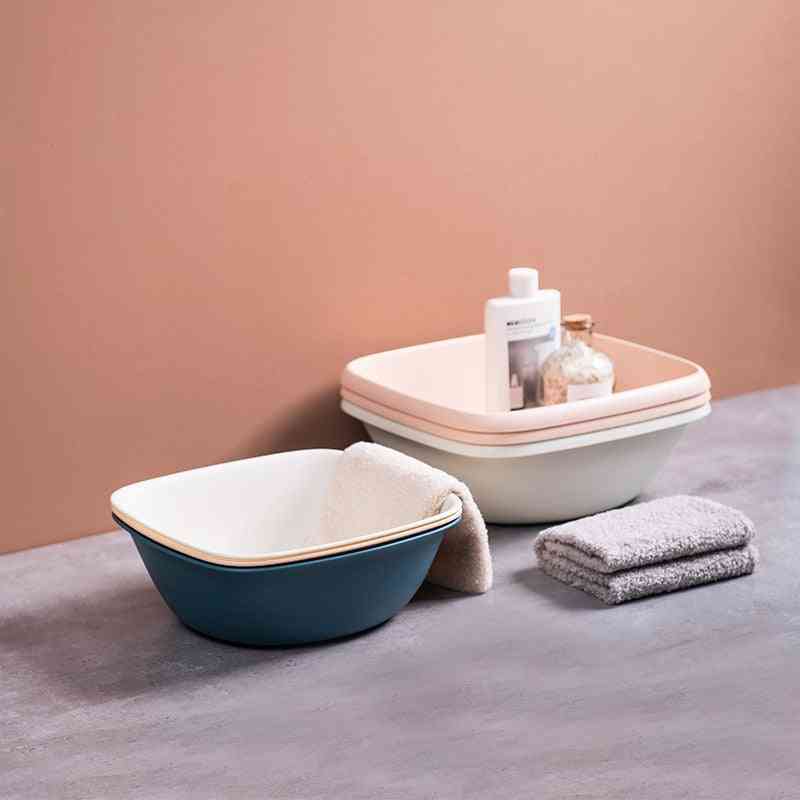 Portable Wash Vegetables Cleaning Basins Bathroom Kitchen Accessories