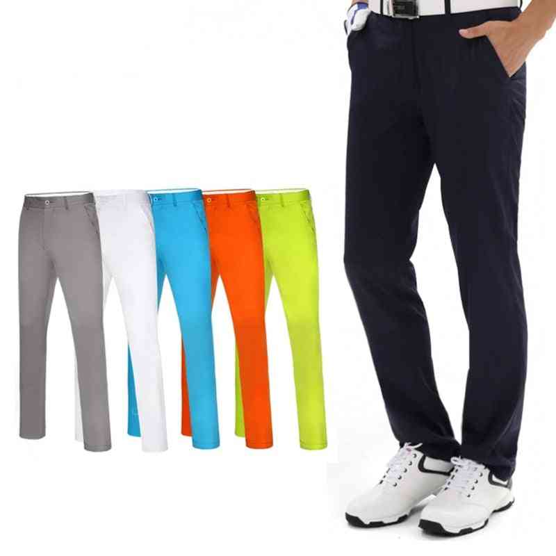 Men Waterproof Soft Breathable Golf Summer Pants