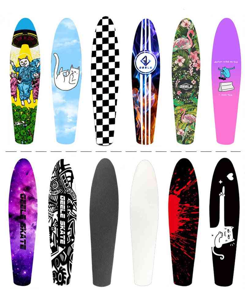 Penny Board Sandpaper Skateboard Sandpaper Skateboard Sticker