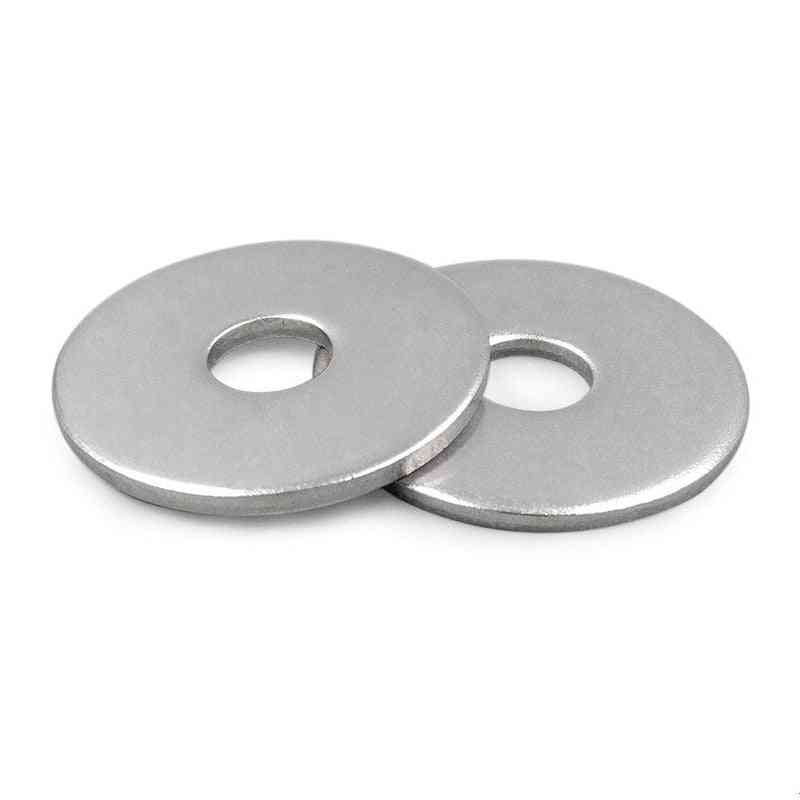 Stainless Steel Large Size, Oversize, Big Wider - Flat Washer Plain Gasket