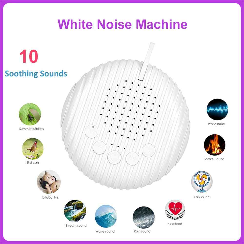 White Noise Sound Machine Portable Baby Sleep Machine