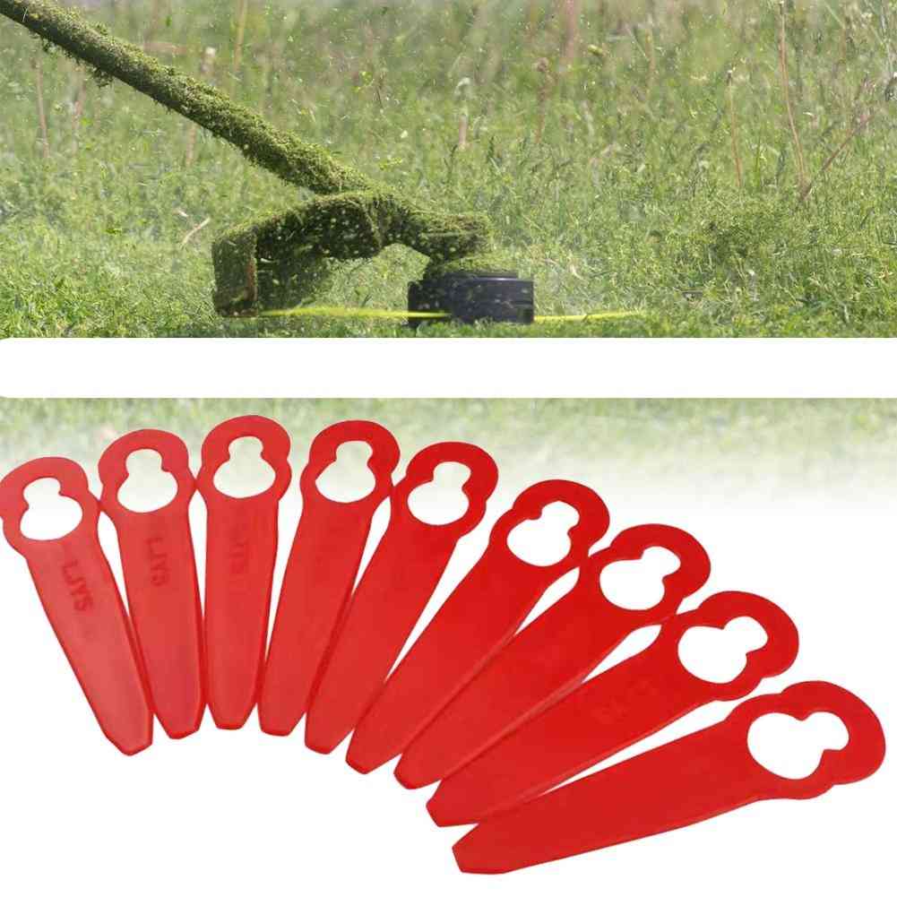 Trädgård gräsmatta gräs polycut trimmer huvud blad plast ersättning