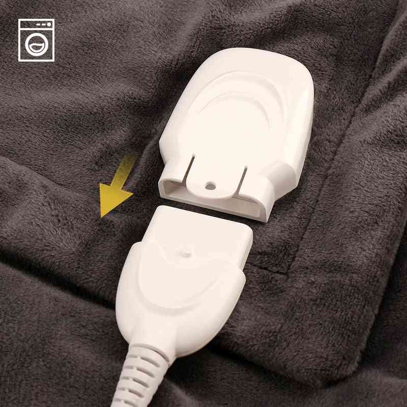 Electric Blanket Thicker Heater Double Body Warmer  Heated Mattress