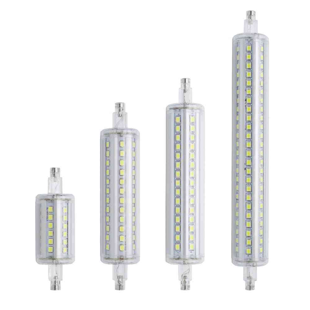 Lamparas dimbar r7s led mais 78mm 118mm 135mm 189mm lys 2835 smd pære 7w 14w 20w 25w bytt halogenlampe bombillas