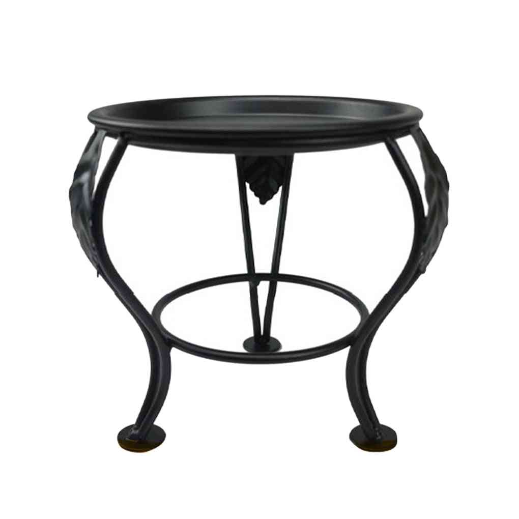 Iron Flower Pot Stand Indoor And Outdoor Tables Mini Plant Stands