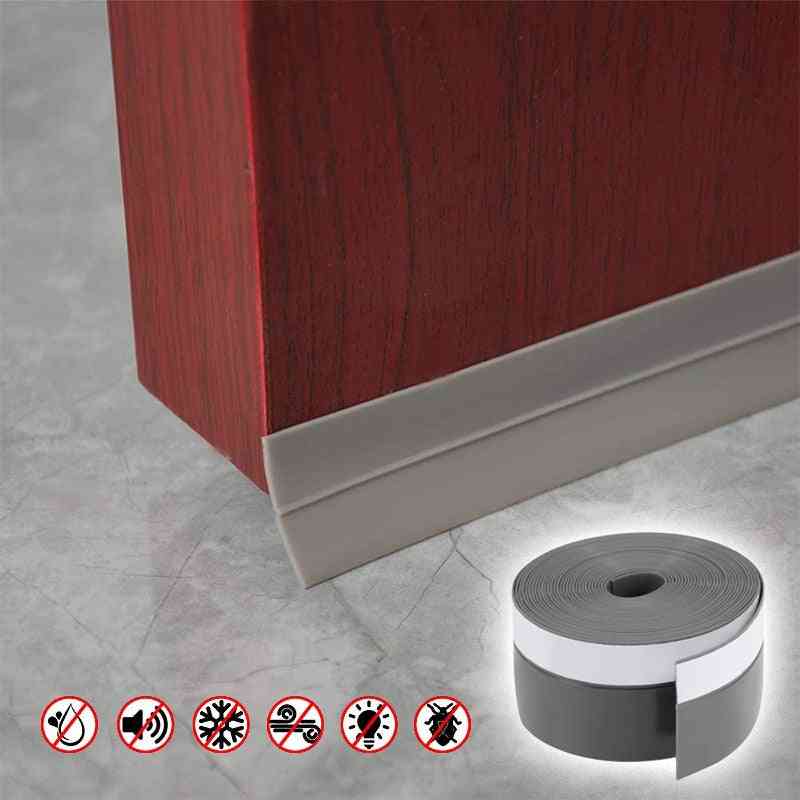 Grey Silicone Seal Strip For Doors Sealing Sticker