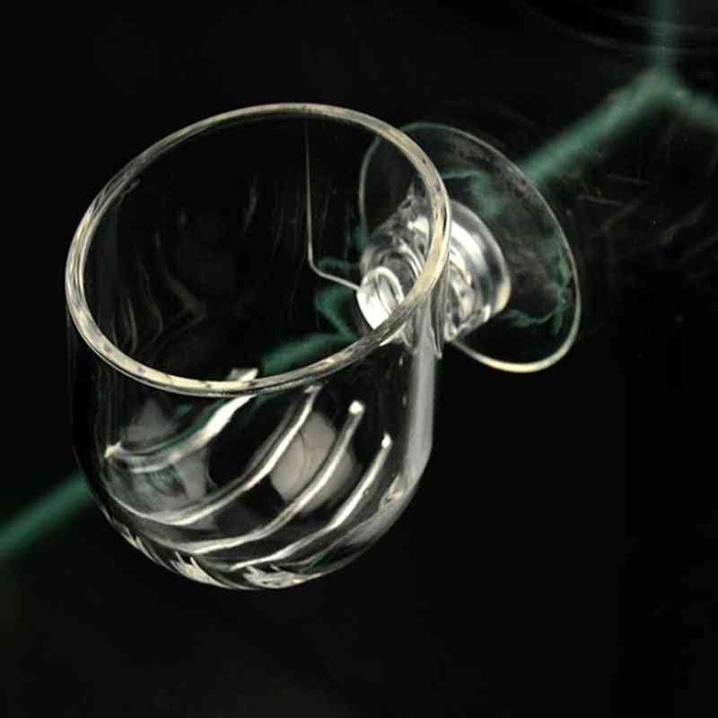 Mini kristall akrylkruka polka vattenplanteringscylinderkopp