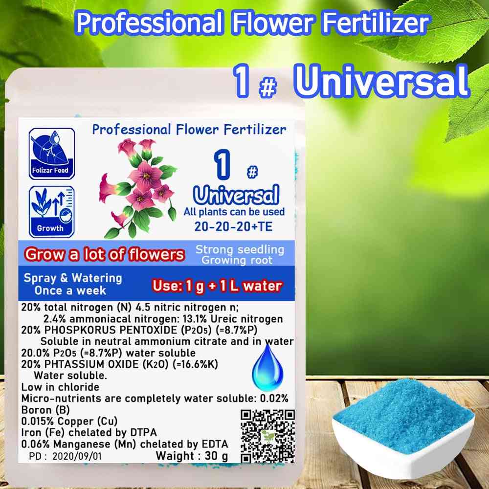 Bottled Professional Flower Fertilizer