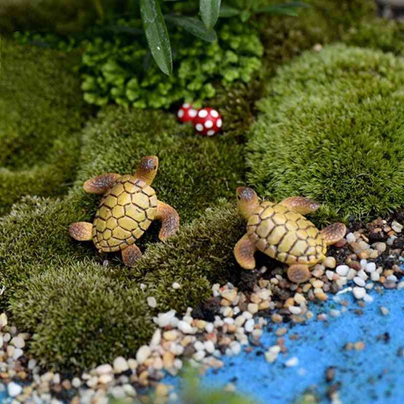 Mini merikilpikonnamallin hartsihahmot