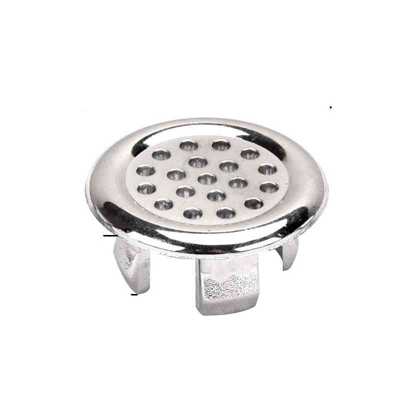 4 Styles Bath Sink Round Ring Overflow Spare Cover