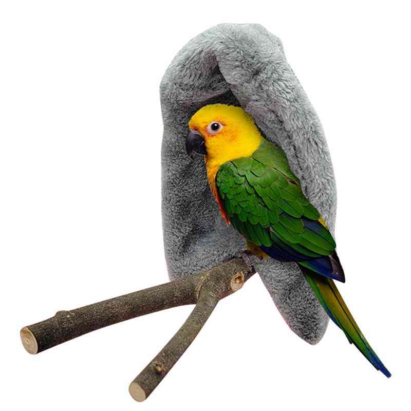 Bird Hammock Windproof Creative Lint Parrot Hanging Cave
