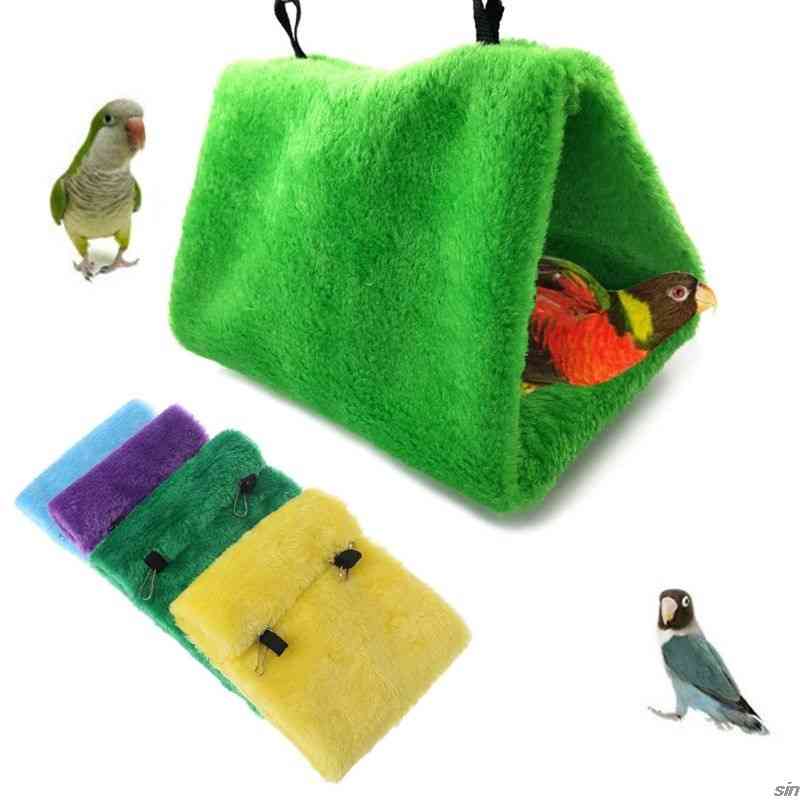 Pet Parrot Hammock Bird Hanging Bed House