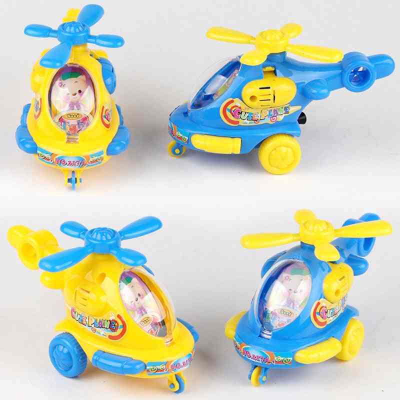 Classic Baby Favorite Cartoon Helicopter  Animal Wind Up