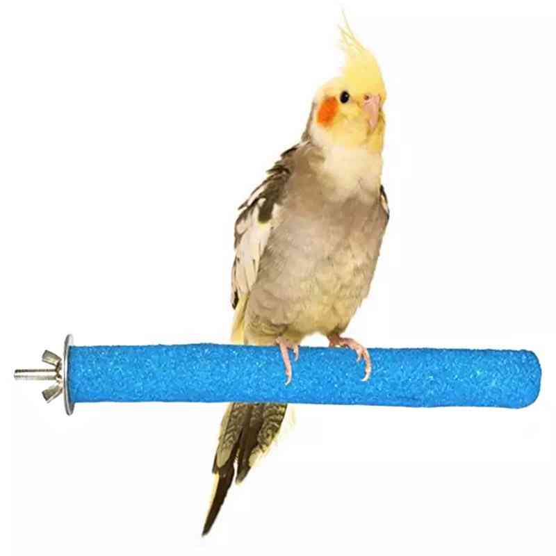 Wooden Bird Paw Grinding Perch Stand