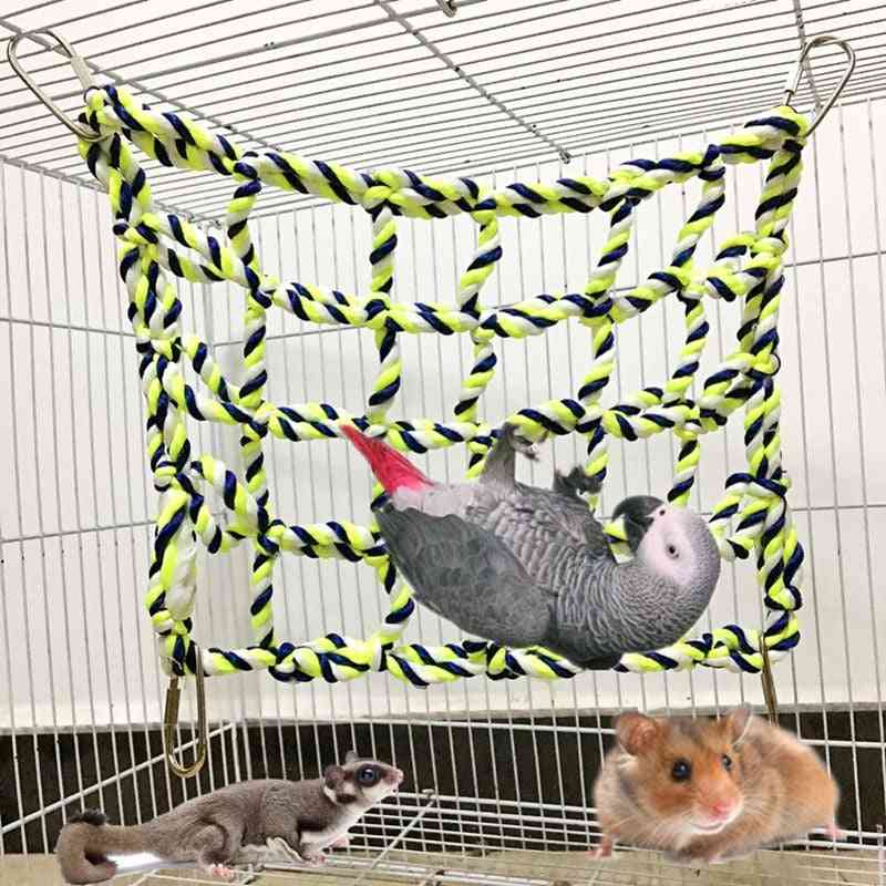 Nylon Rope Parrot Hanging  Net
