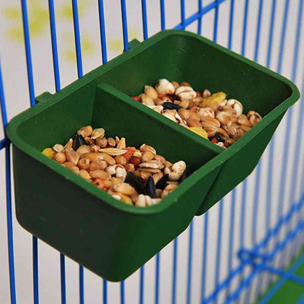 Multi-function Creative Bird Bathtub, Parrot Food Tray