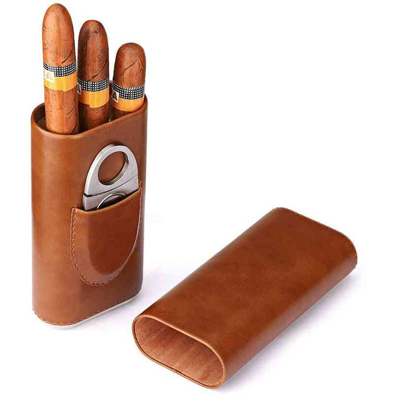 3-finger Humidors Portable Cigar Box