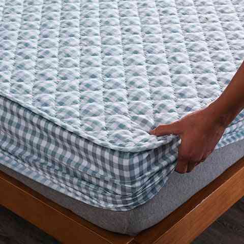 Quilted Anti-bacterial Mattress Protector Topper Cover