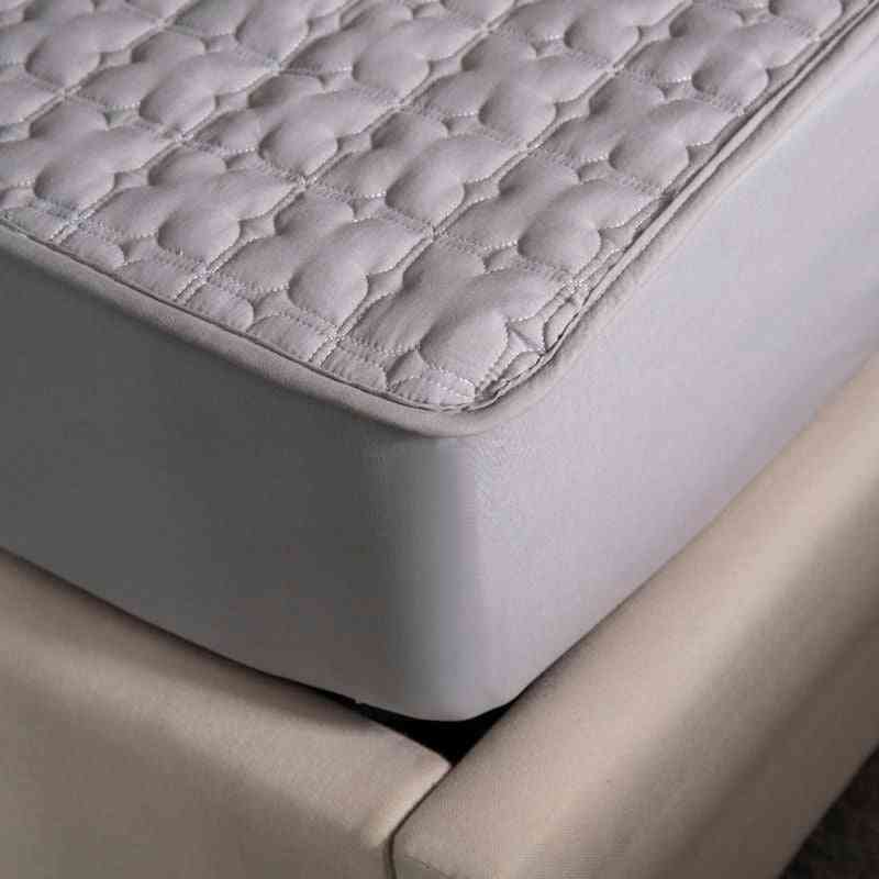 Quilted Anti-bacterial Mattress Protector Topper Cover