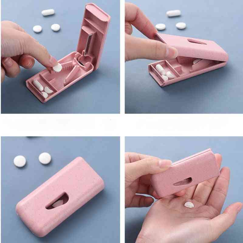 1pc Mini Useful Portable Medicine Pill Holder