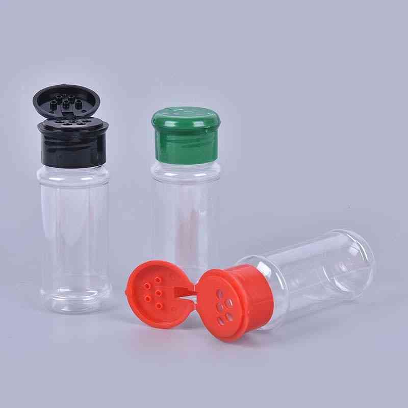 100ml Plastic Spice Salt Pepper Shakers Seasoning Jar