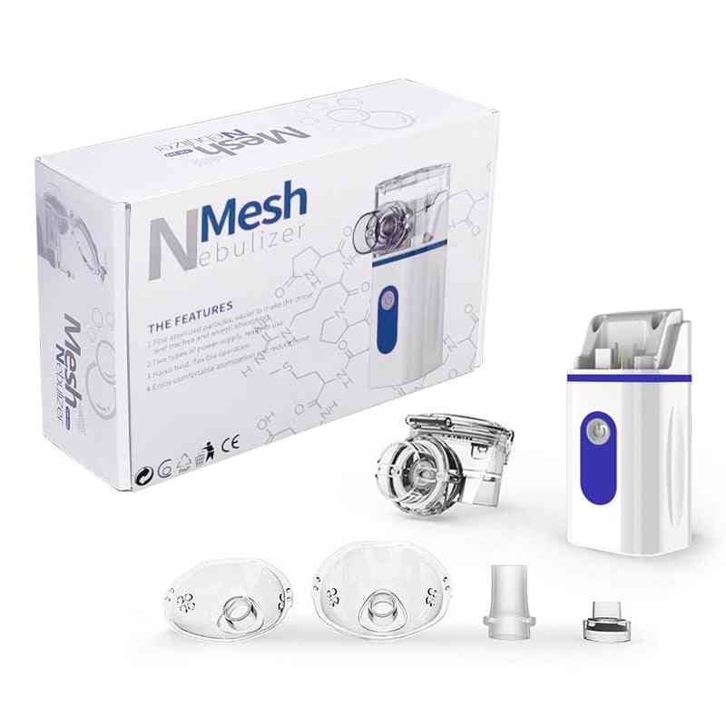 Mini portabel inhalationsnebulisator - tyst handhållen ultraljudsnebulisator