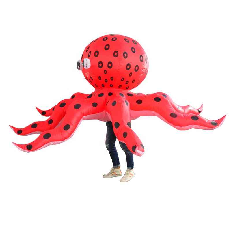 Inflatable Adult Octopus Costume; Unisex